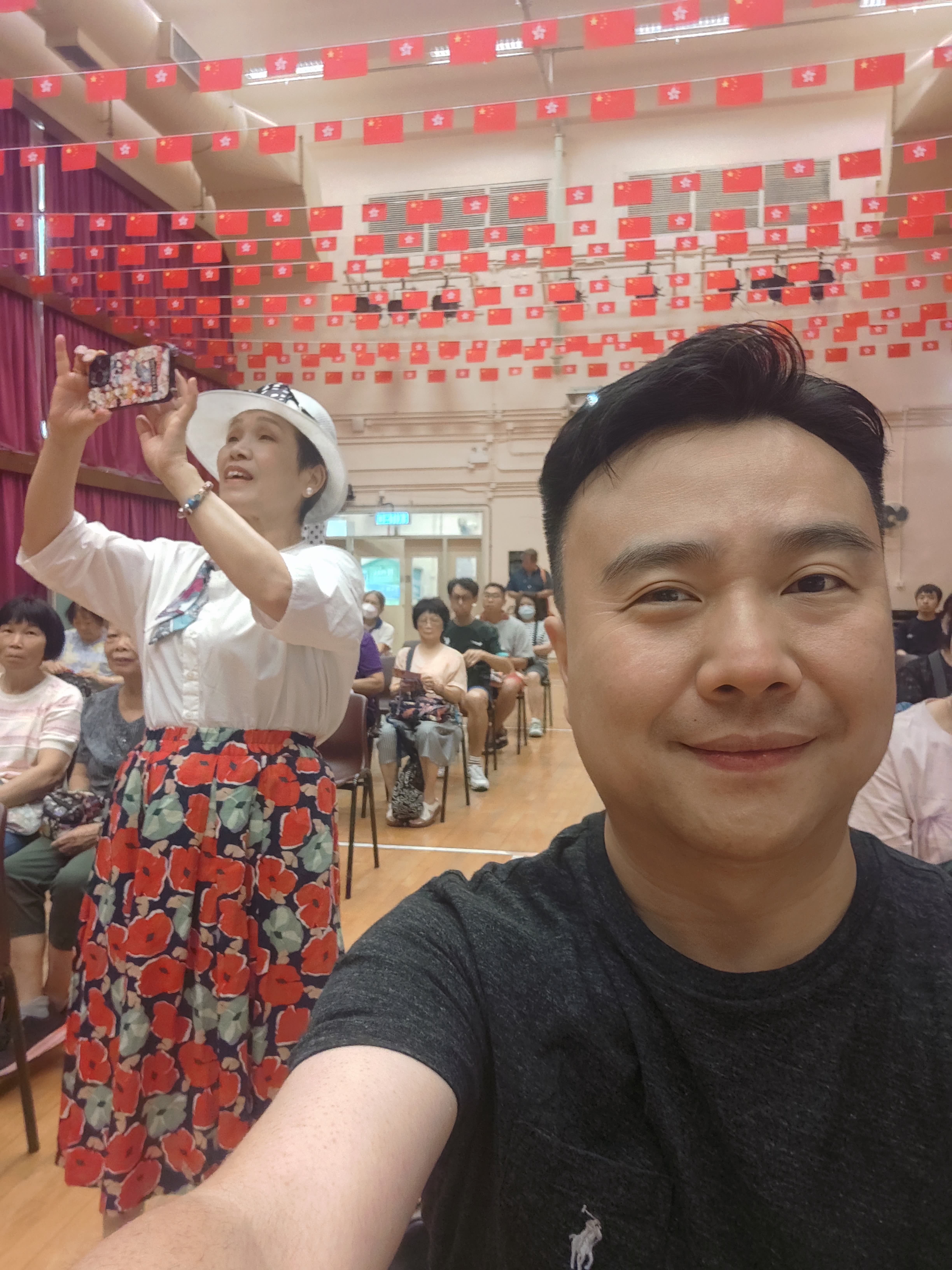 穴位保健現場示範